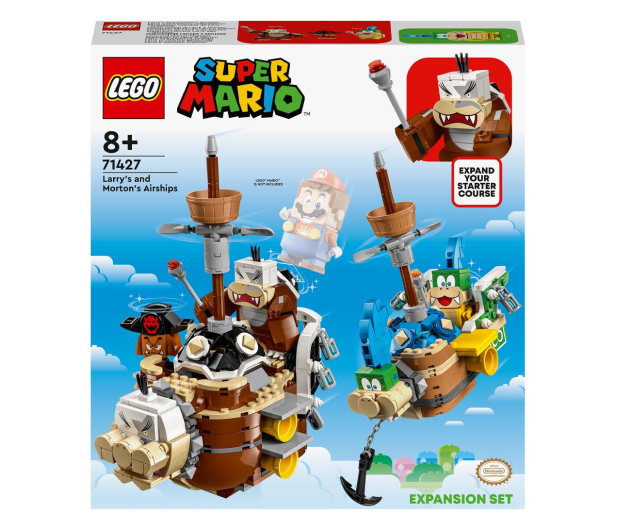 LEGO Super Mario 71427 Statki powietrzne Larry’ego i Mortona - 1159359 - zdjęcie